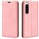 Mobigear Retro Slim Housse Sony Xperia 5 IV Etui Porte-Monnaie - Rose