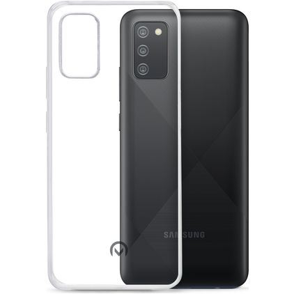 Mobilize Gelly Coque Transparente Samsung Galaxy A02s Coque arrière en TPU Souple - Transparent