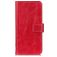 Mobigear Basic Housse OPPO Reno 4 Pro 5G Etui Porte-Monnaie - Rouge
