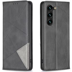 Mobigear Rhombus Slim Housse Samsung Galaxy S25 Plus Etui - Noir