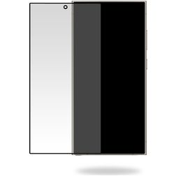 Mobilize Samsung Galaxy S24 Ultra Verre trempé Protection d'écran - Compatible Coque - Noir