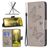 Mobigear Butterfly Housse Nokia G21 Etui Porte-Monnaie - Gris