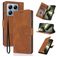 Mobigear Wallet Housse Xiaomi 14T Pro Etui Porte-Monnaie - Marron
