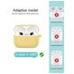 Mobigear Classic Coque Apple AirPods 3 Coque en Silicone Souple - Jaune