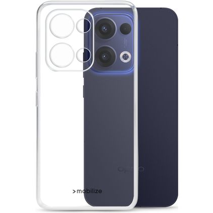 Mobilize Gelly Case Coque Transparente OPPO Reno 13 Coque arrière en TPU Souple - Transparent