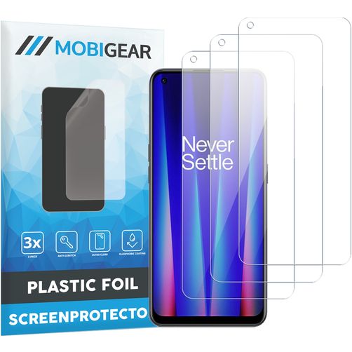 Mobigear OnePlus Nord CE 2 Protection d'écran Film - Compatible Coque (Lot de 3)