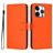 Mobigear Urban Wallet Housse iPhone 16 Pro Etui Porte-Monnaie - Orange
