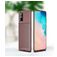 Mobigear Racing Coque OPPO Reno 4 Coque arrière en TPU Souple - Marron