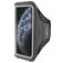 Mobiparts Comfort Fit Brassard Téléphone iPhone 11 Pro Brassard Coque de Sport en Neoprène - Noir