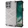 Mobigear Honeycomb Coque iPhone 12 Pro Max Coque arrière Rigide Anti-Chocs - Gris