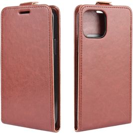 Mobigear iPhone 12 Pro Étui à rabat - Marron