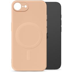 My Style Protective Flex Coque iPhone 16e MagSafe Coque arrière en TPU Souple - Soft Pink