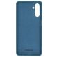 Mobiparts Coque Samsung Galaxy A13 4G Coque arrière en Silicone - Blueberry Blue