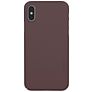 Nudient Thin Precise Coque iPhone XS Coque arrière Rigide - Sangria Red