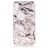 Mobigear Marble Coque iPhone XS Max Coque arrière en TPU Souple - Blanc