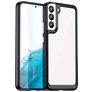 Mobigear Crystal Coque Samsung Galaxy S23 Ultra Coque arrière Rigide - Transparent / Noir