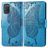 Mobigear Butterfly Housse OPPO A72 Etui Porte-Monnaie - Bleu
