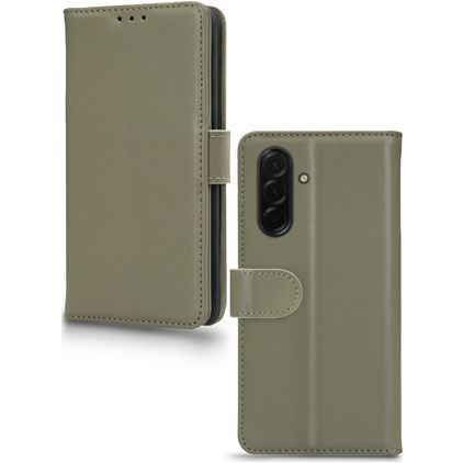 Mobilize Premium Gelly Wallet Housse Samsung Galaxy A37 Etui Porte-Monnaie - Vert