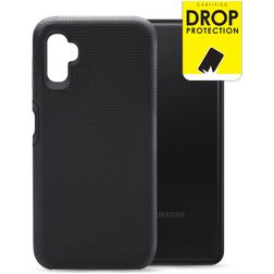 My Style Tough Coque Samsung Galaxy A04s Coque arrière Rigide Anti-Chocs - Noir