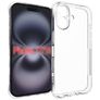 Mobigear Cushion Coque Transparente iPhone 18 Coque arrière en TPU Souple - Transparent