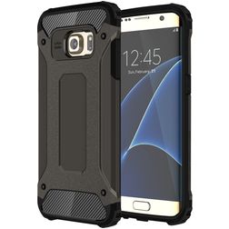 Mobigear Outdoor Coque Samsung Galaxy S7 Edge Coque arrière Rigide Anti-Chocs - Noir