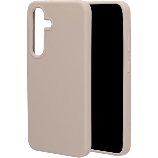 Mobiparts Coque Samsung Galaxy S25 Coque arrière en Silicone - Soft Salmon