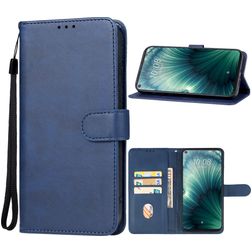 Mobigear Wallet Housse HTC U23 Pro Etui Porte-Monnaie - Bleu