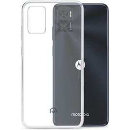 Mobilize Gelly Coque Transparente Motorola Moto E22i Coque arrière en TPU Souple - Transparent