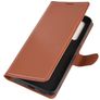 Mobigear Classic Realme X50 Étui Portefeuille - Marron