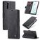 CaseMe 013 Samsung Galaxy Note 10 Étui Portefeuille - Noir