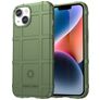 Mobigear Rugged Shield iPhone 15 Plus TPU souple Coque arrière Antichoc - Vert