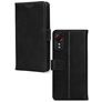 Mobilize Premium Gelly Wallet Housse Samsung Galaxy Xcover 5 Etui Porte-Monnaie - Noir