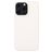 Mobigear Rubber Touch Coque iPhone 14 Pro Max Coque arrière en Silicone - Blanc