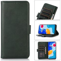 Mobigear Wallet Housse iPhone 16 Pro Etui Porte-Monnaie - Vert