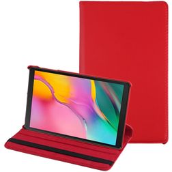 Mobigear DuoStand Samsung Galaxy Tab A 10.1 (2019) Étui rotatif - Rouge