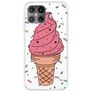 Mobigear Design Coque iPhone 12 Pro Max Coque arrière en TPU Souple - Ice Cream