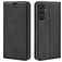 Mobigear Retro Slim Housse Samsung Galaxy A26 Etui Porte-Monnaie - Noir