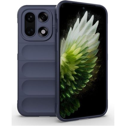 Mobigear Bumpy Coque OnePlus 15 Coque arrière en TPU Souple - Dark Blue