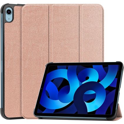 Mobigear Tri-Fold Coque iPad 11 (2025) Etui - Rose doré