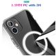 Mobigear Crystal Coque Transparente iPhone SE (2022) MagSafe Coque arrière Rigide - Transparent