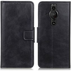 Mobigear Classy Housse Sony Xperia Pro-I Etui Porte-Monnaie - Noir