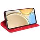 Mobigear Retro Slim Housse HONOR Magic 4 Lite Etui Porte-Monnaie - Rouge