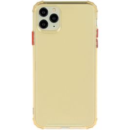Mobigear Cushion Coque iPhone 12 Pro Max Coque arrière en TPU Souple Anti-Chocs - Or