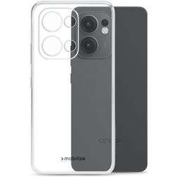 Mobilize Gelly Case Coque Transparente OPPO Reno 13F Coque arrière en TPU Souple - Transparent