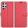 Mobigear Classic Housse Samsung Galaxy S22 Ultra Etui Porte-Monnaie - Rouge