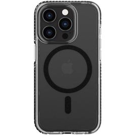 Tech21 EvoCrystal Coque iPhone 13 MagSafe Coque arrière Rigide - Noir
