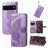 Mobigear Butterfly Google Pixel 7 Pro Étui Portefeuille - Violet
