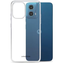 Mobilize Gelly Coque Transparente Motorola Moto G34 Coque arrière en TPU Souple - Transparent