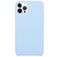 Mobigear Rubber Touch Coque iPhone 15 Pro Coque arrière en Silicone - Bleu