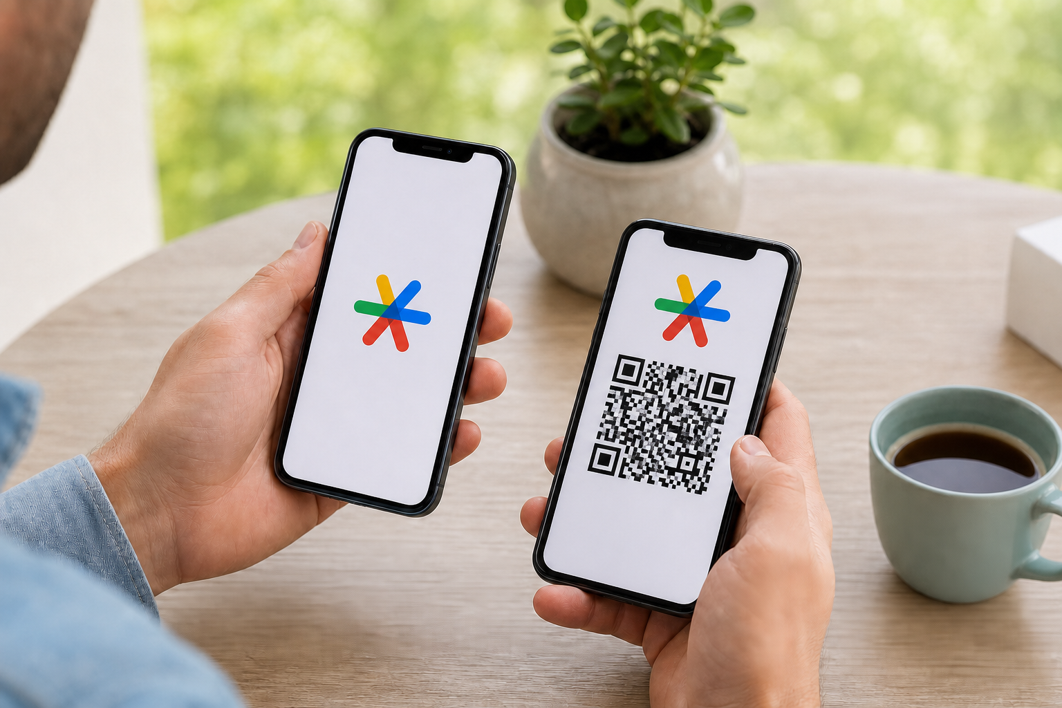 Transférer l'application Google Authenticator